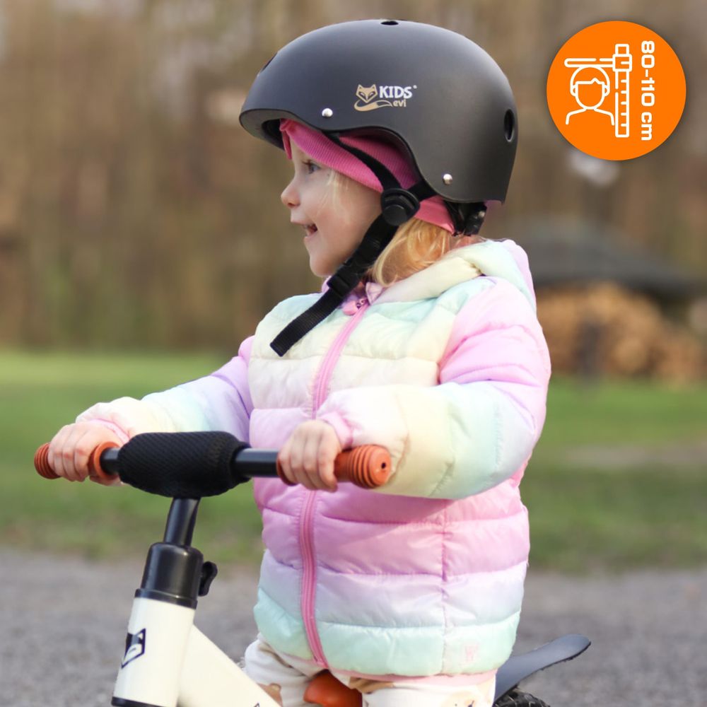 Ultraleichtes Laufrad 1,6kg für Kinder 2-5 Jahre, Verstellbarer Sattel & 360° Lenker, Kinderrad bis 35kg Stabil, EVI KIDS Lauflernrad 10 Zoll