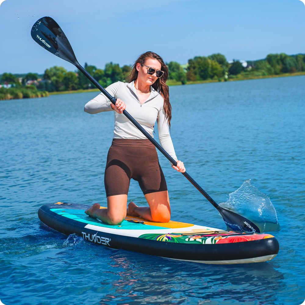 Thunder Nox 320 Stand Up Paddle Board 320 x 75 x 15 cm Orange Weiß 150 kg