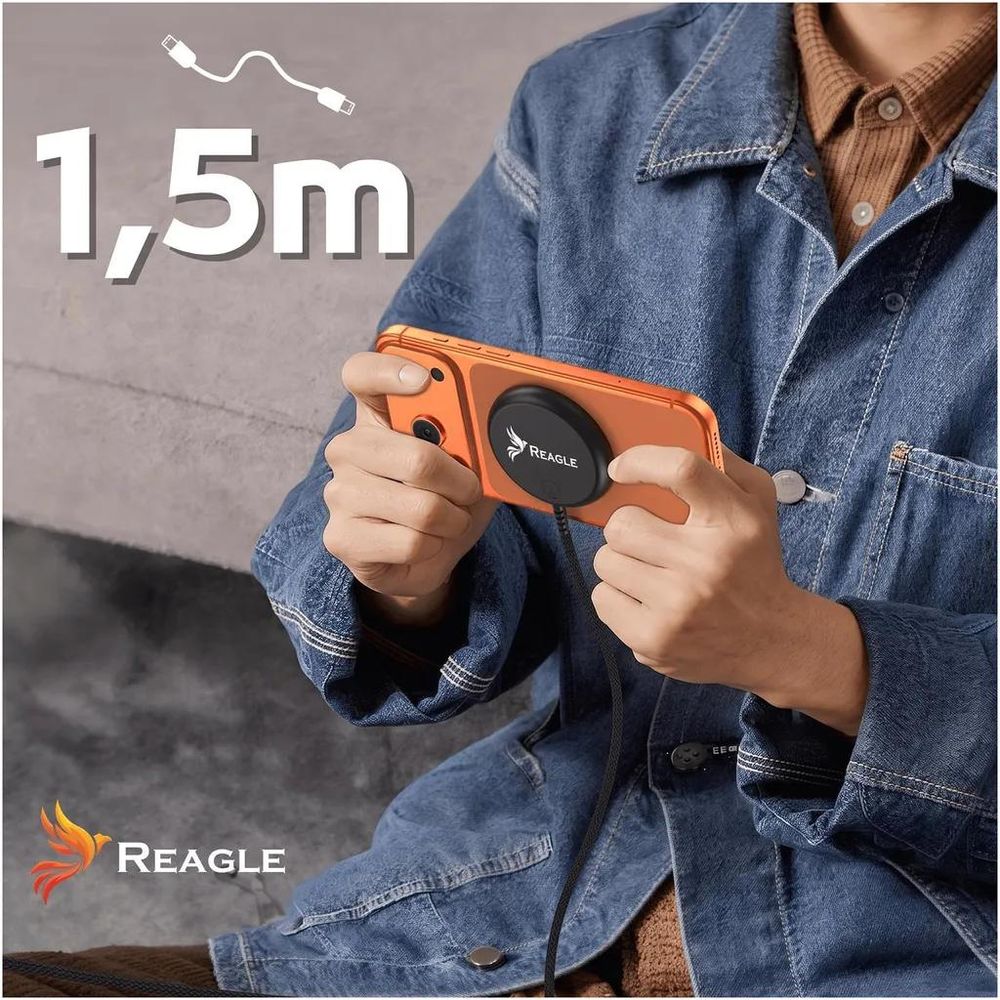 Reagle RCHARQ3B – 1,5 m langes USB-C-Kabel für flexible Platzierung