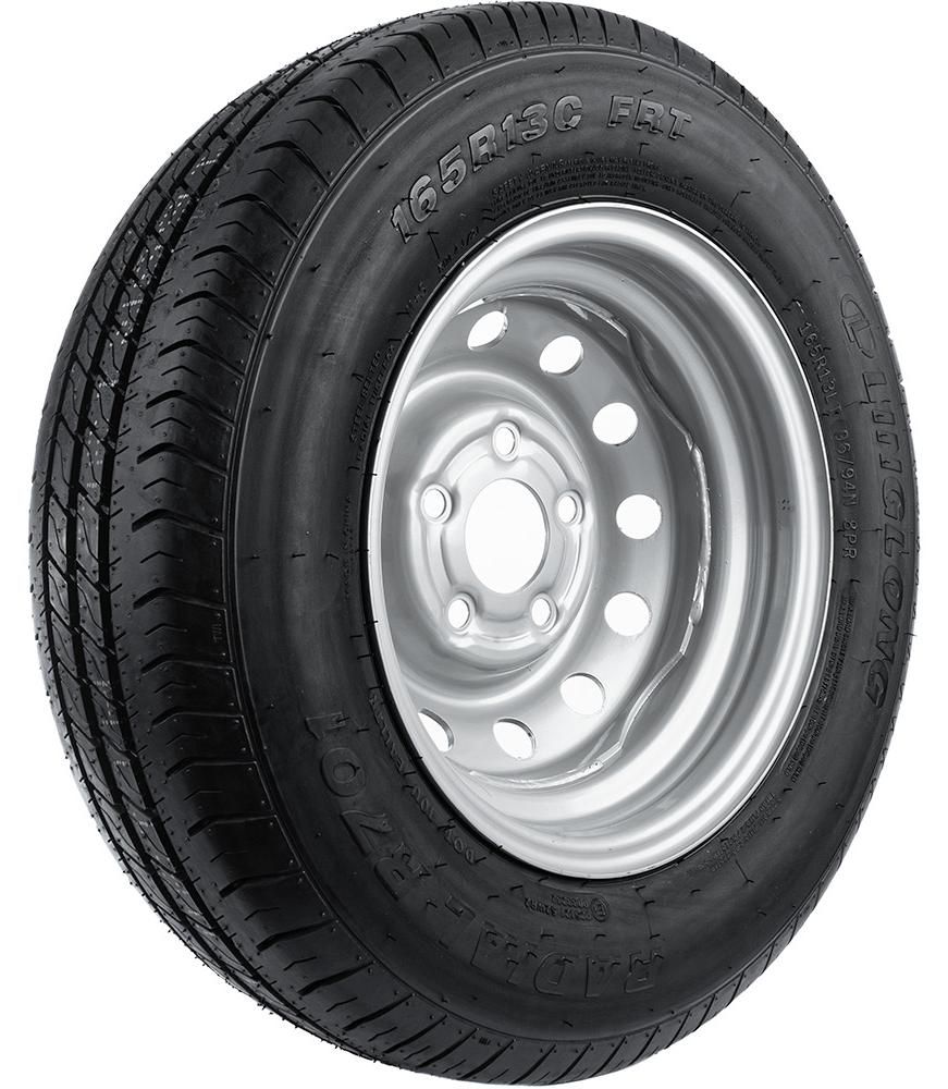 UNITRAILER 2er Set Anhänger Kompletträder 165/80 R13C für schwere Lasten