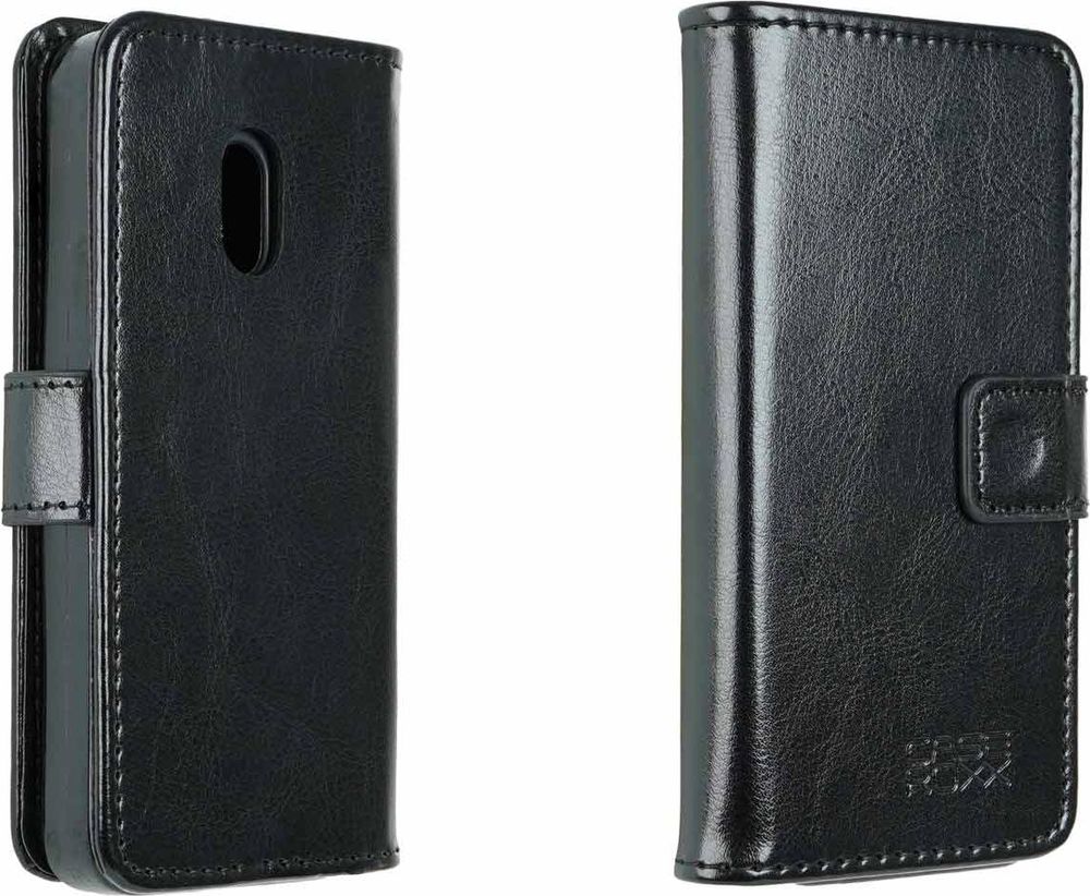 caseroxx Handy Hülle Tasche kompatibel mit Nokia 235 4G (2024) / 215 4G (2024) / 220 4G (2024) Bookstyle-Case Wallet Case