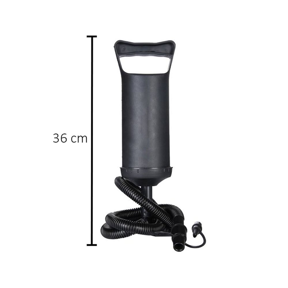 Luftpumpe für Luftmatratze Handluftpumpe Doppelhubkolbenpumpe Matratzenpumpe 2 Düsenaufsätze Hand Pumpe 2X 1,2 Liter Pumpleistung Doppelhubpumpe Retoo