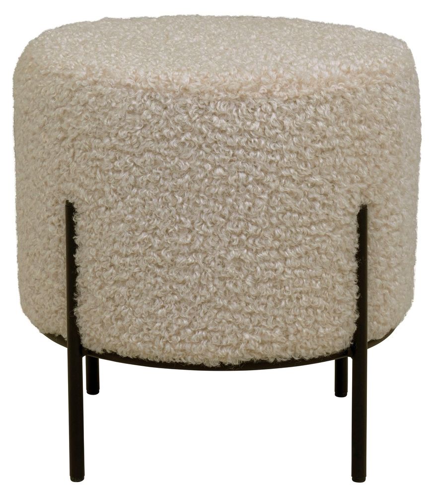 Pouf Alford von House Nordic – Polsterhocker mit leichtem, trendigem Design