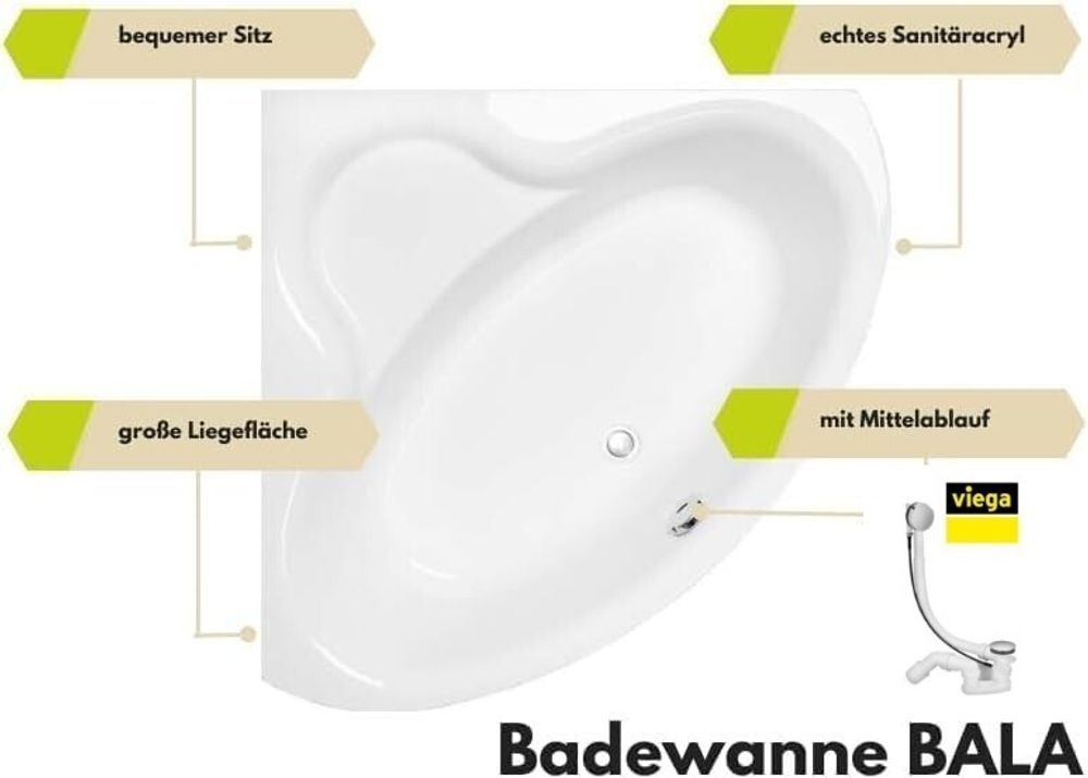 Badewanne Selma