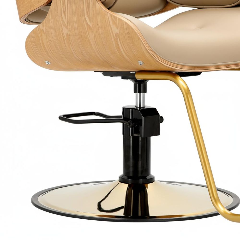Friseurstuhl Ankara hydraulisch drehbar mit Fußstütze - Friseursessel für Friseursalon & Barber Shop