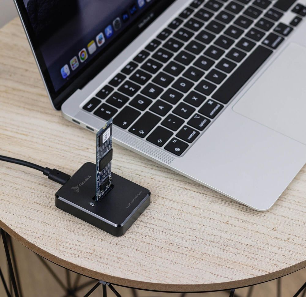 Adapter SSD M.2 NVMe SATA Laufwerksschacht USB-C 3.2