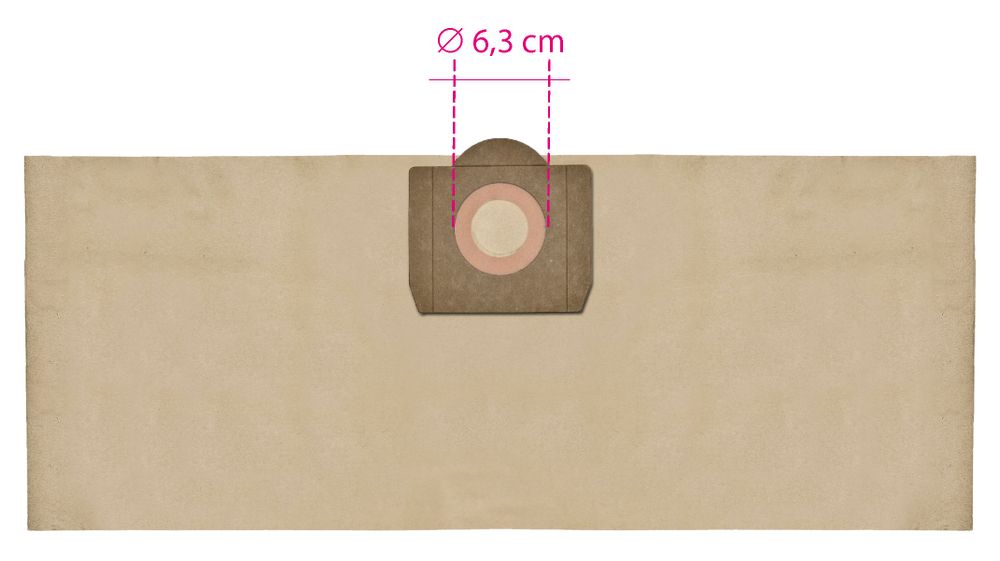 20 Staubsaugerbeutel für PARKSIDE PNTS 30, 1250/9, 1300, 1400, 1500