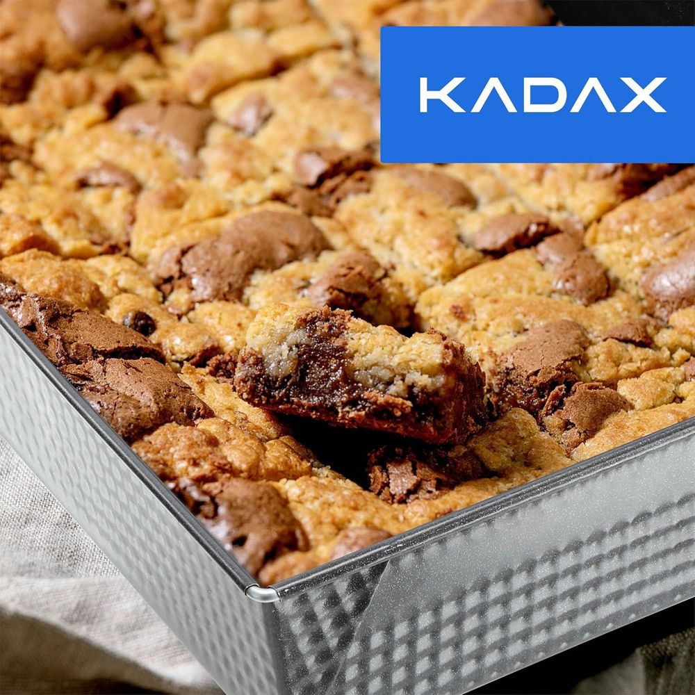 KADAX Form Backblech Kuchenform Set XXL 3-tlg