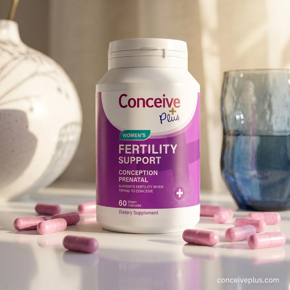 Conceive Plus Wsparcie Płodności Kobiet – Codzienny Suplement Diety – 60 Kapsułek