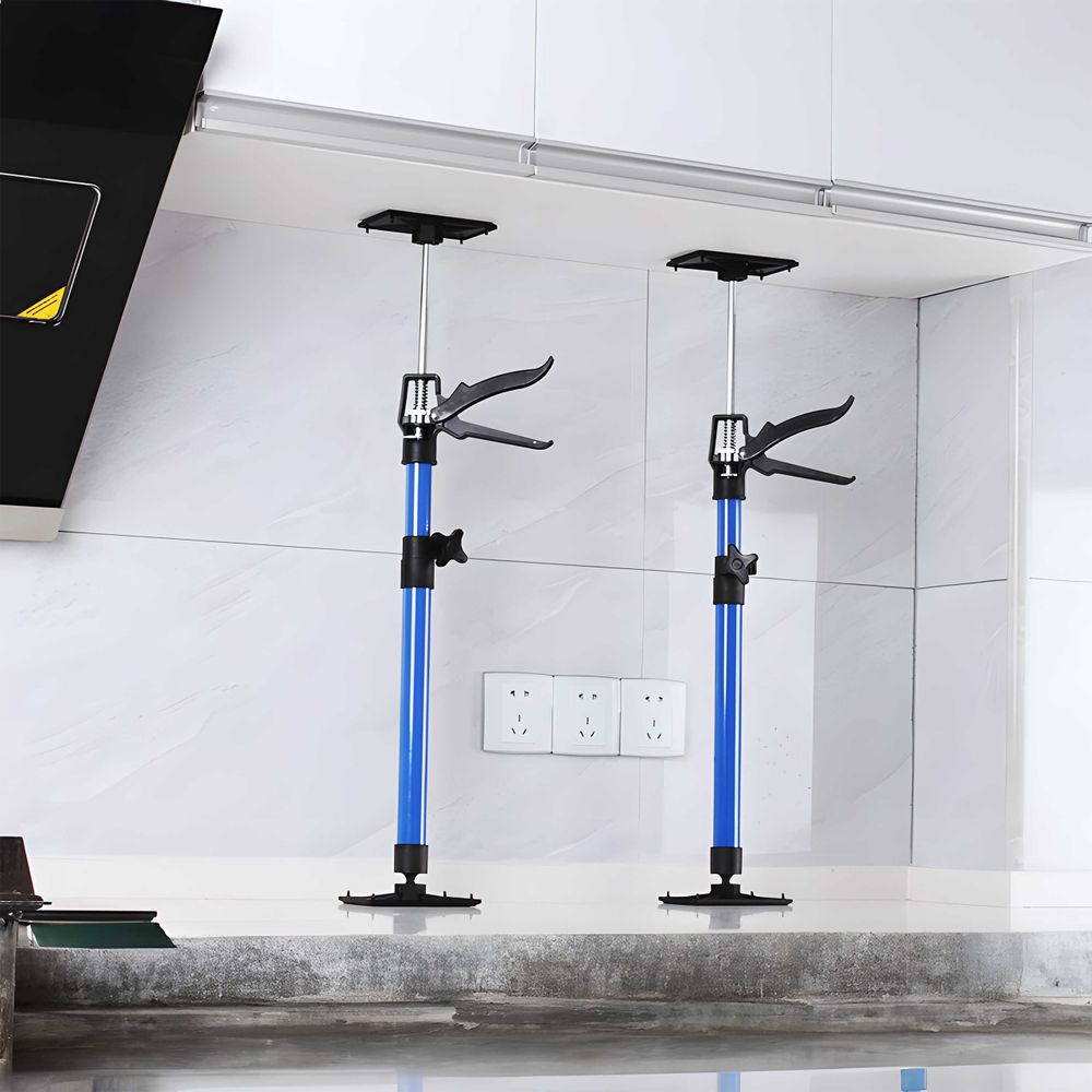 Zargenspanner Türrahmen stufenlos Türspanner 50-115cm mit 30kg Tragkraft neigbare Druckplatten Deckenstütze Höhenverstellbar Retoo