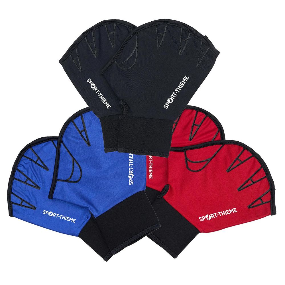 Sport-Thieme Aqua-Fitness-Handschuhe "Offen", L, 26,5x19 cm, Blau