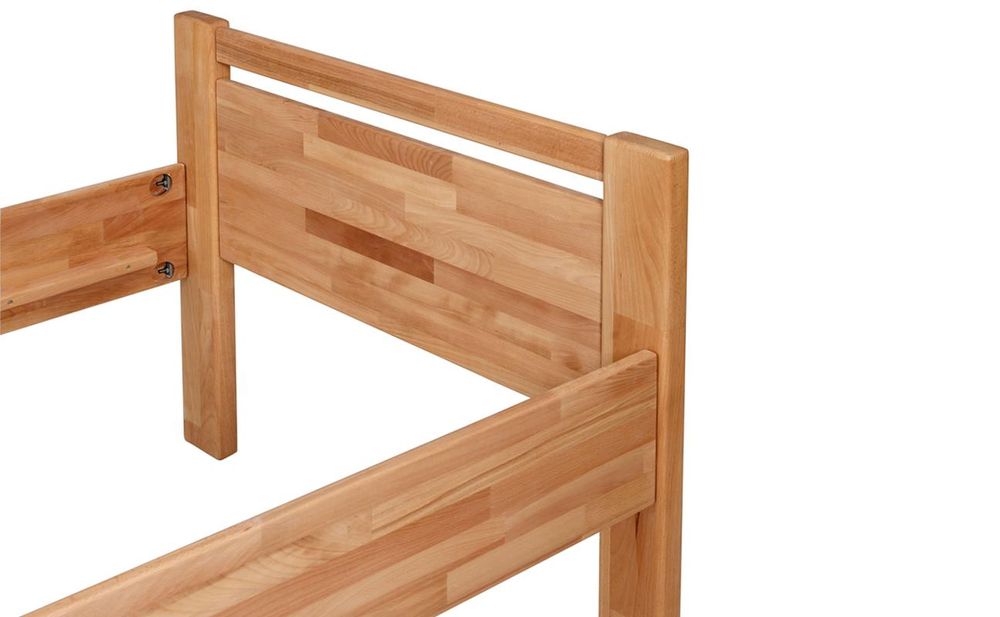 Krok Wood Seniorenbett SiSi aus Massivholz in Buche 90 x 200 cm
