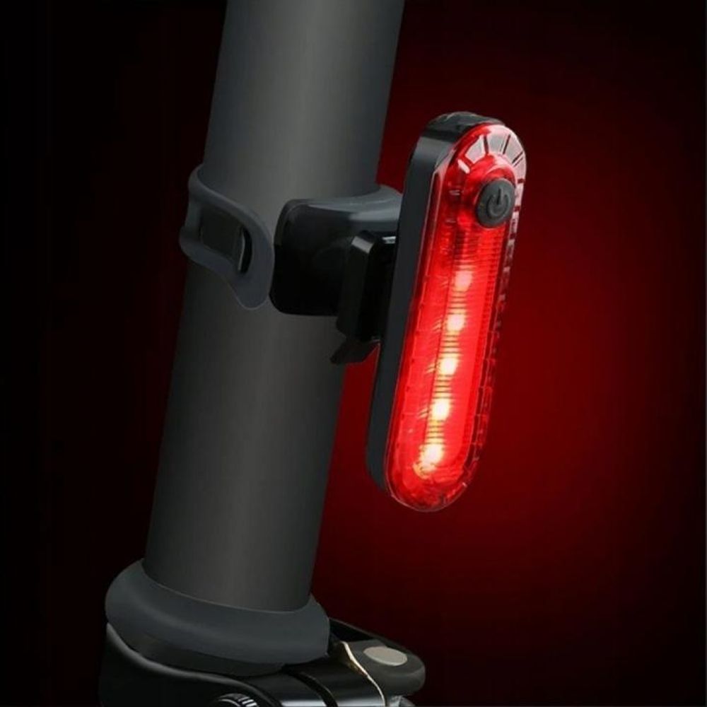 Rücklicht Für Fahrrad Led 50Lm Usb 4 Modi Taschenlampe Wasserdicht Stark