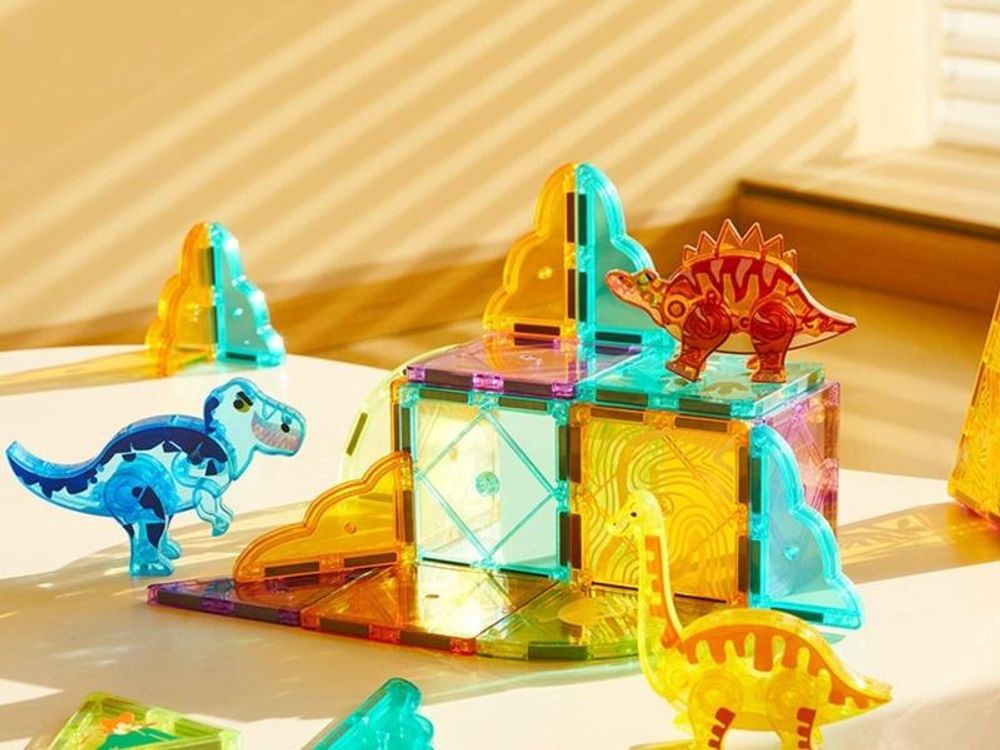 Mideer – magnetische bouwset met dinosaurussen voor kinderen vanaf 3 jaar