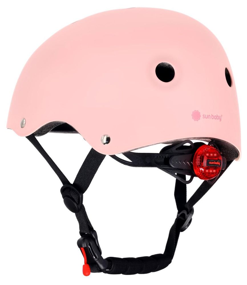 Casque vélo enfant avec rembourrage et sangles ajustées.