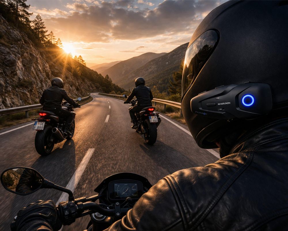 interfono moto FARROT Rider X2 set 2 pezzi bluetooth