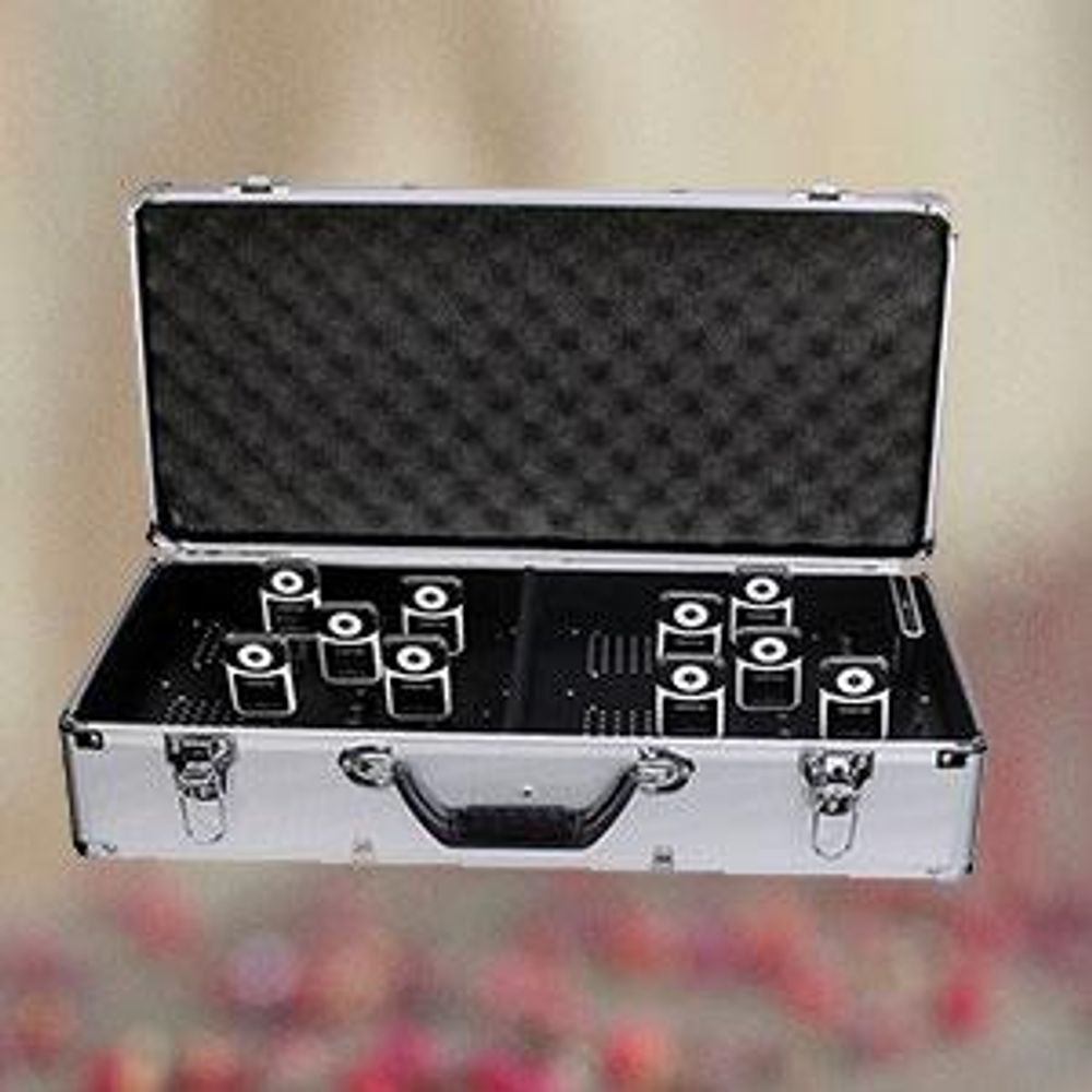 Retekess TT006 Tragbare 64-Positionen-Ladekoffer-Ersatzbox für das drahtlose Reiseleitersystem Retekess T130 T131 TT106