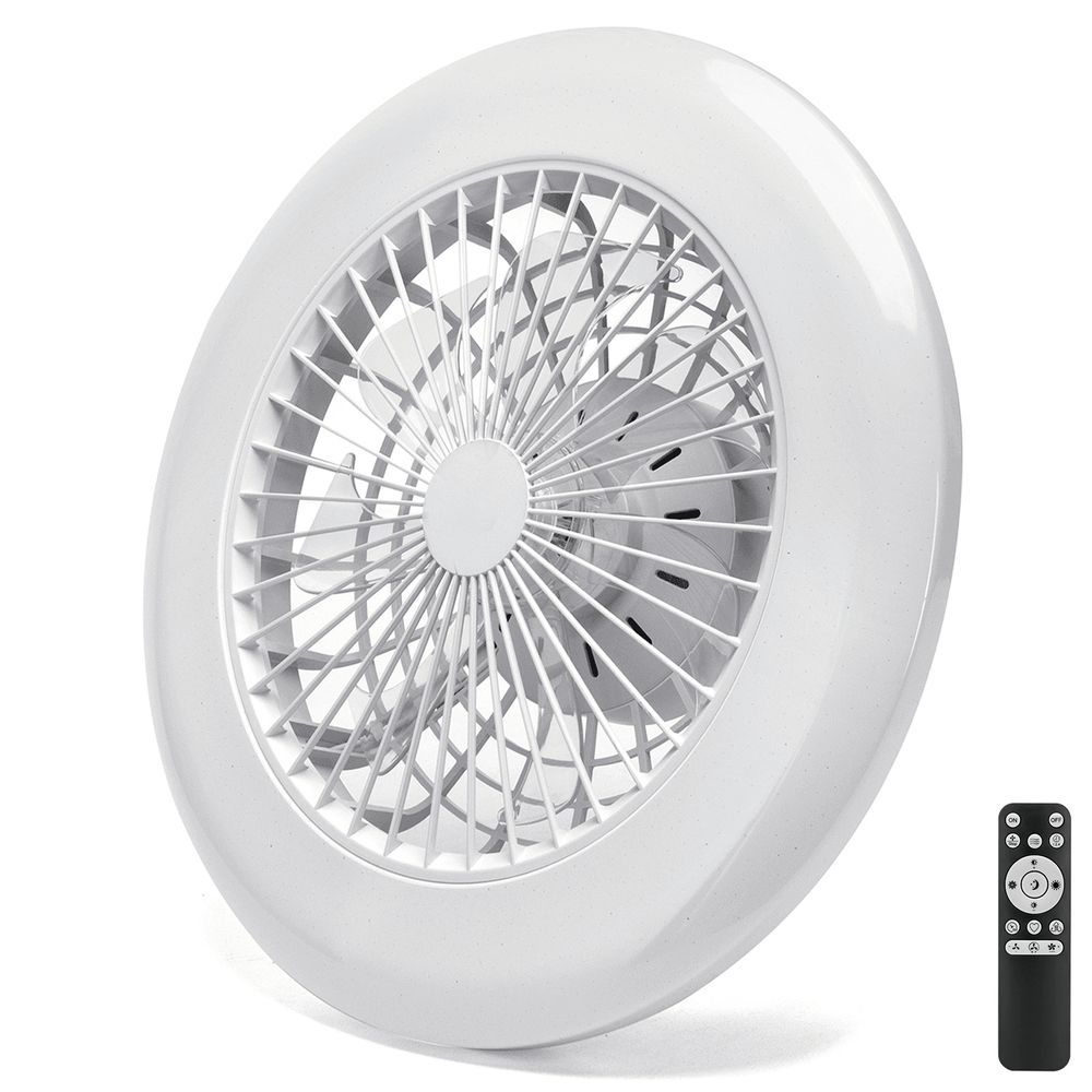 Aigostar Deckenventilator mit LED-Beleuchtung, Fernbedienung, DC-Motor, 40W