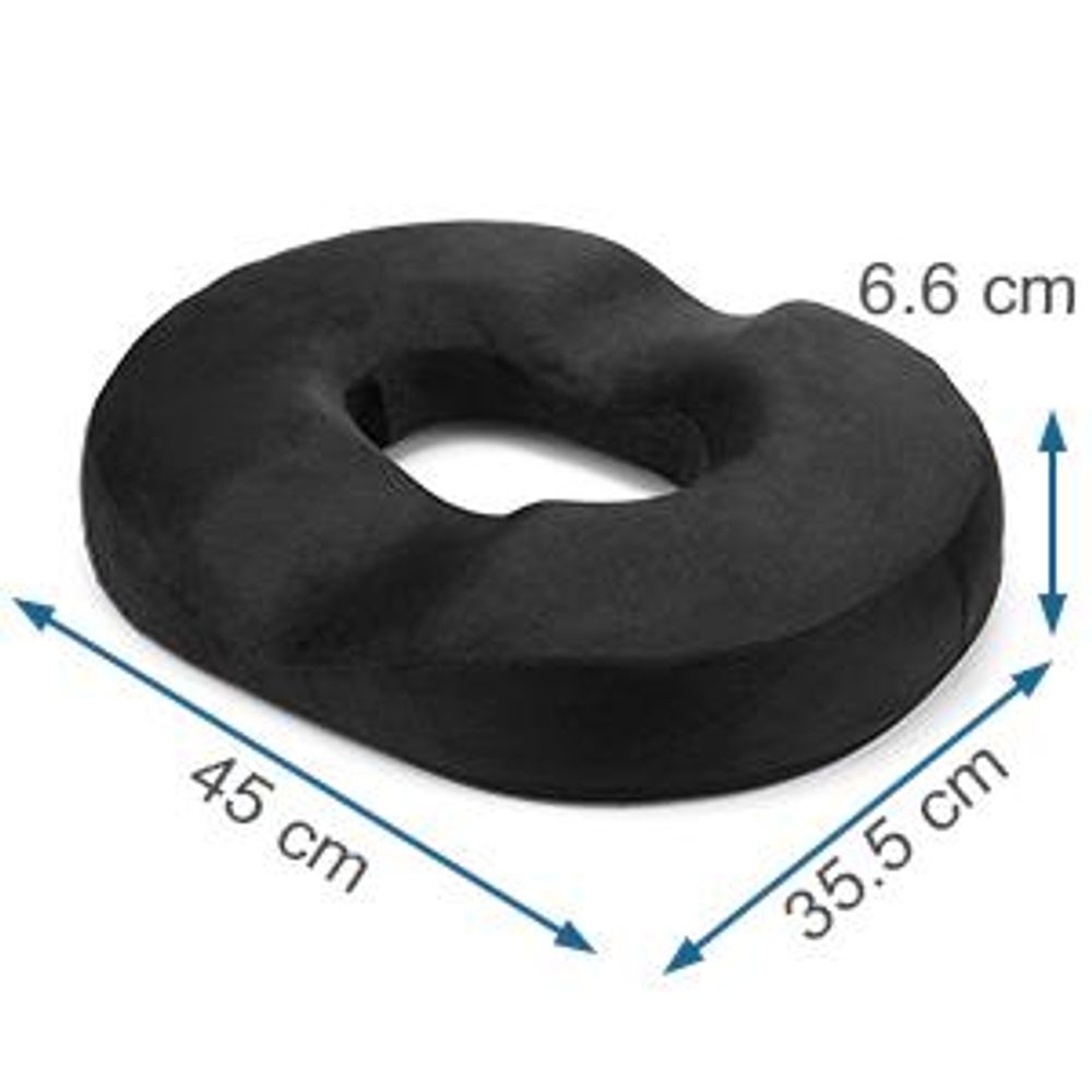Sitzkissen, Ergonomisches Ringkissen, Orthopädisches Sitzkissen, Bürostuhl Kissen, Keilkissen, Lindert Druck durch langes Sitzen