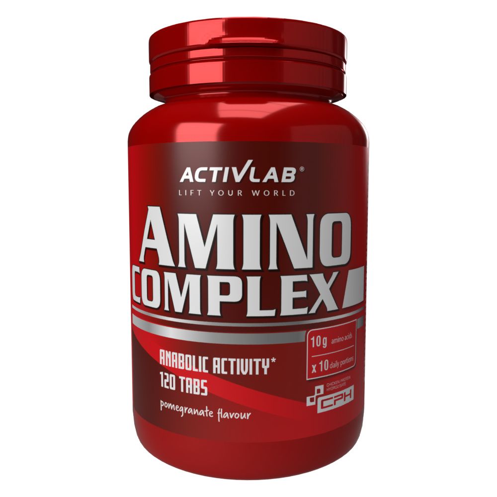 Activlab Amino Complex 120 Tabletten, Granatapfel, BCAA, Arginin, Muskelmasse