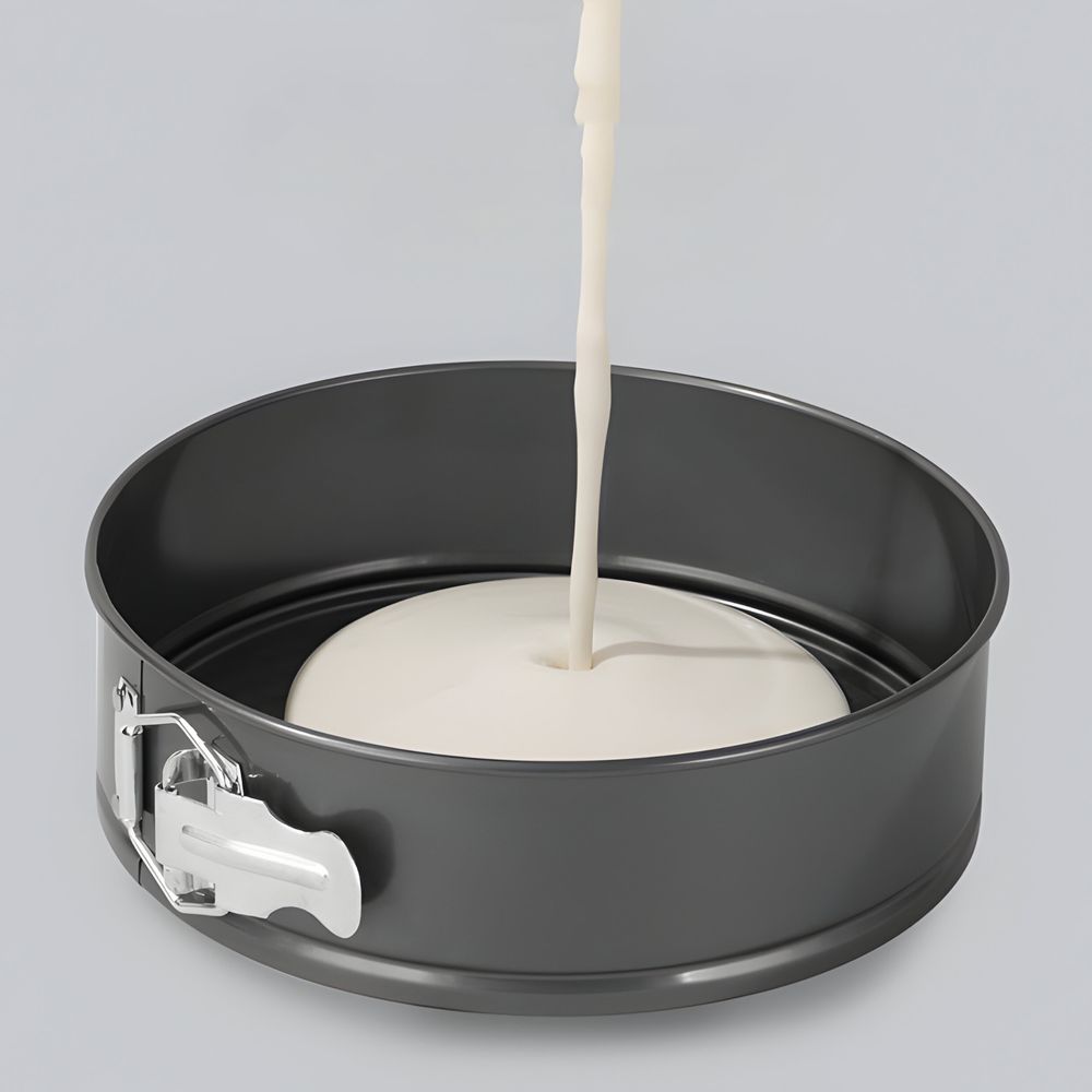 3er Set Backformen Ø 24cm 26cm 28cm inkl 1x Springformen Kuchenform Rundform Blechform Kastenform Törtchenform Kuchen Backen Retoo