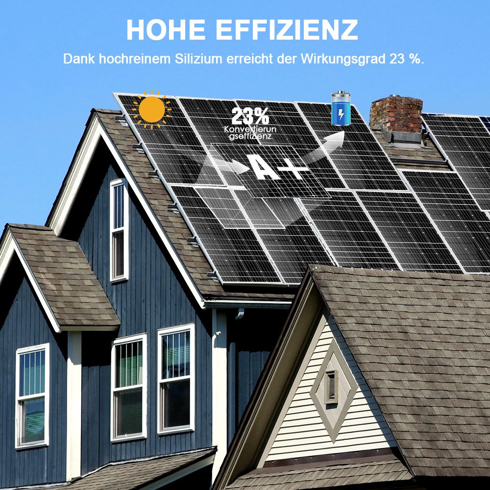 250 Watt Solarpanel Solarmodul 250Watt 250W 12 Volt Solar Wohnmobile Wohnwagen