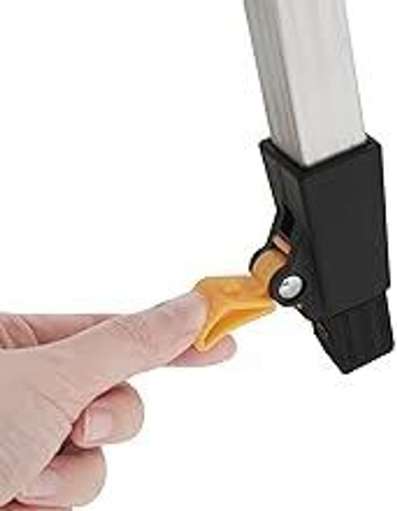 WOLTU Campingtisch Klapptisch aus Alu mit Packtasche, Höhenverstellbar, klappbar