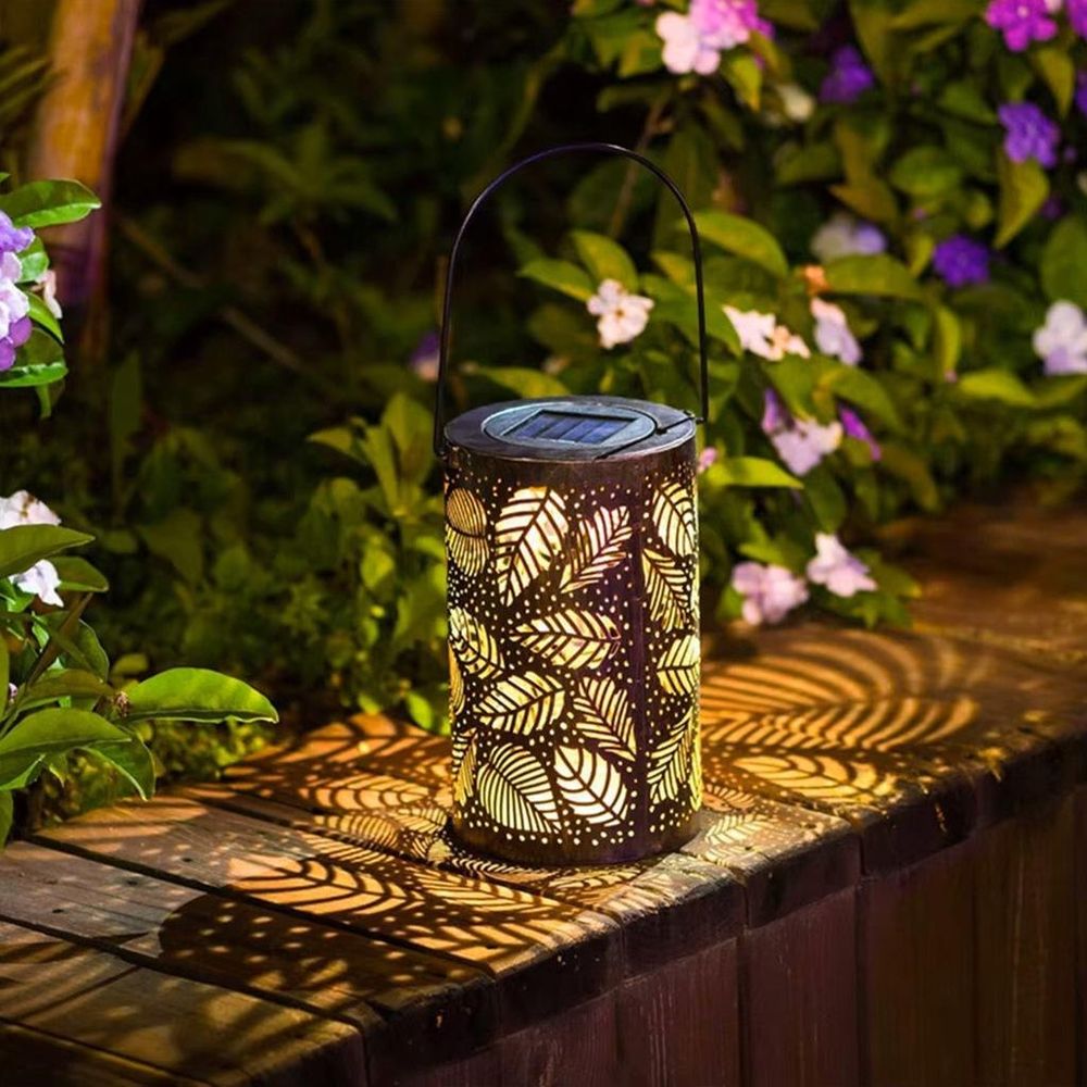 Forever Light Solar LED Lampe Marokkanische Blätter SUNARI FLS-210