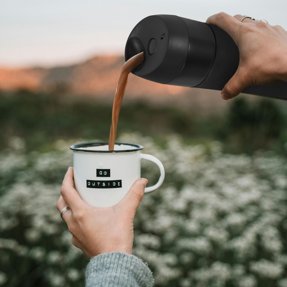 Isolierbecher Travel Mug Thermobecher 400 ml, auslaufsicher Vakuum Edelstahl BPA-frei, für Kaffee unterwegs, 12h Warm 24h Kalt Retoo