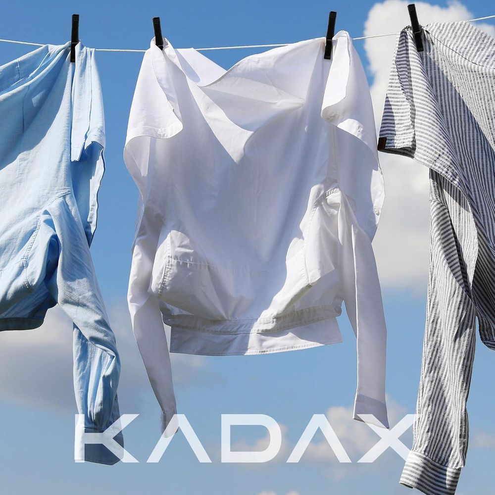 KADAX Wäscheklammern "Alebo", Windfeste, robusten Klammern, 20 Stück, Schwarz