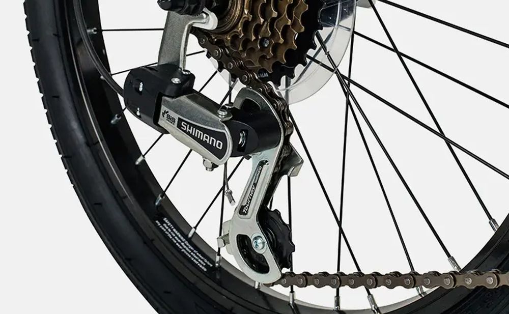 Bergsteiger Windsor 20 Zoll Faltrad, Klapprad, Shimano 6 Gang-Schaltung, LED Batterie-Licht, Quick-Fold-System, Klappfahrrad