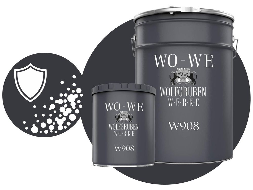 WO-WE W908 Metallschutzlack – Langzeit Rostschutz dank Pigmenten und Harzen