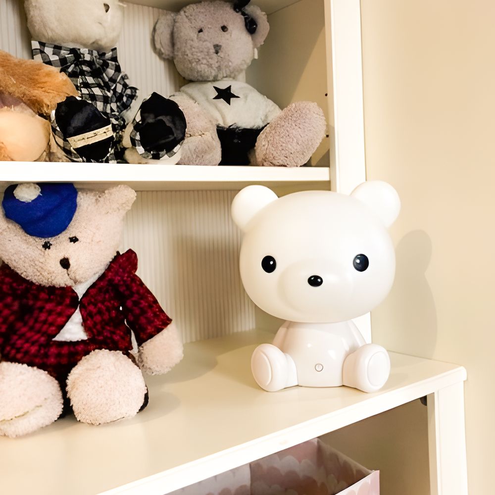 Dimmbares LED Nachtlicht, USB-Aufladbar Schlaflicht, Schrankleuchte, Nachtlampe für Treppen, Schlafzimmer und Kinderzimmer, Warmweiß Weiß Retoo