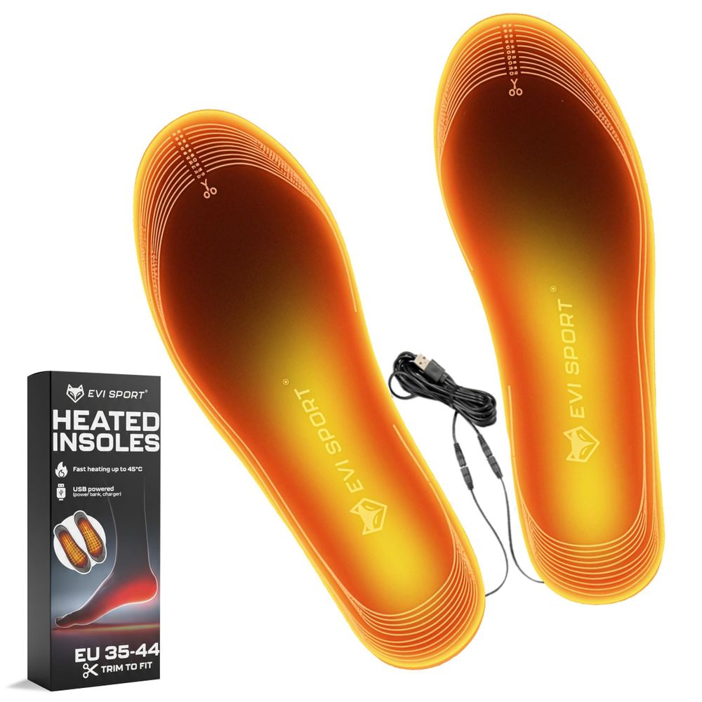 USB-Heizsohlen – Wärme und Komfort für kalte Tage | EVI SPORT – THERMASOLE