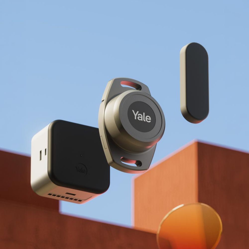 Yale Intelligente Schloss, Linus Smart Lock L2, Schwarz, Schlüsselloser, Elektrisches Türschloss, Smart Home