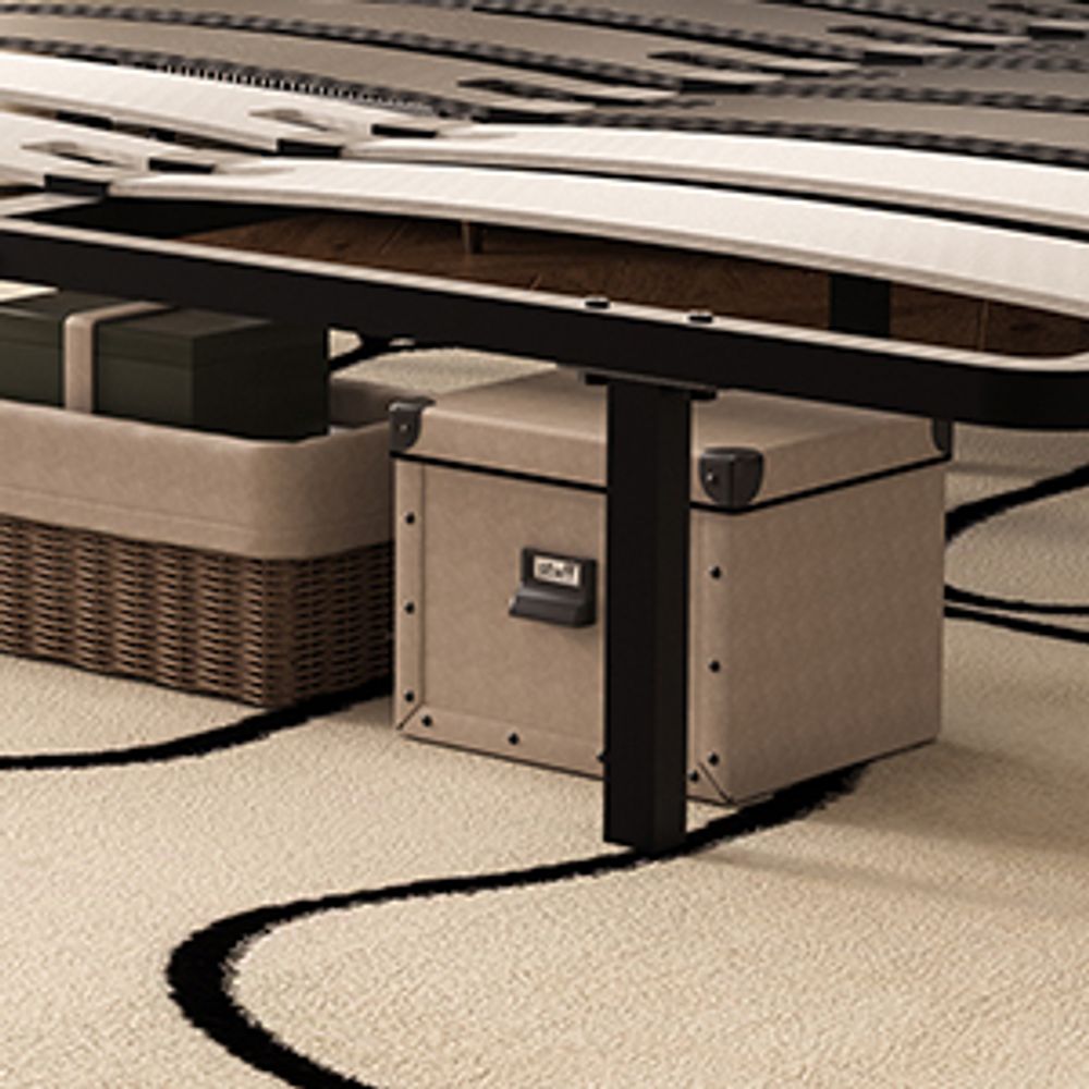 DEWINNER - Lattenrost 140x200 cm | Bett mit Lattenrost für Erwachsene | Optimale Stabilität | Ergonomisch | 7 Beine Nachhaltig | Breite Latten 150mm