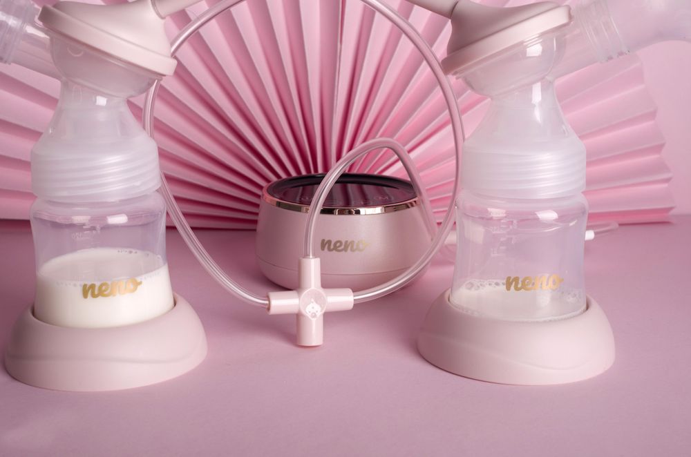 Neno Bella Twin – Komfortowy laktator BPA Free z delikatnymi silikonowymi lejkami i dużą mocą ssania