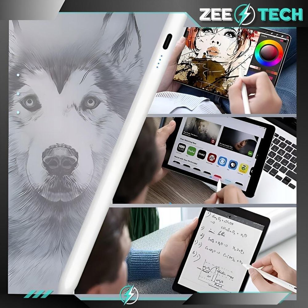 Universeller Stylus Stift Für Telefon Tablet Bildschirm Pencil Pen 4 Spitzen
