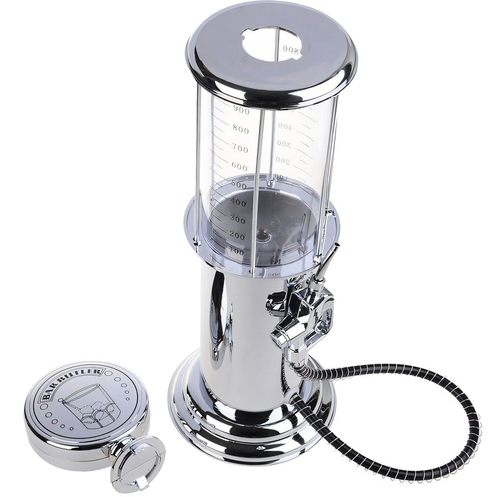 Getränkespender mit Zapfhahn für kalte Getränke 1L - mit Ständer - Ideal für Partys, Gartenparty, Gastro - Wasserspender, Saftspender - Retoo
