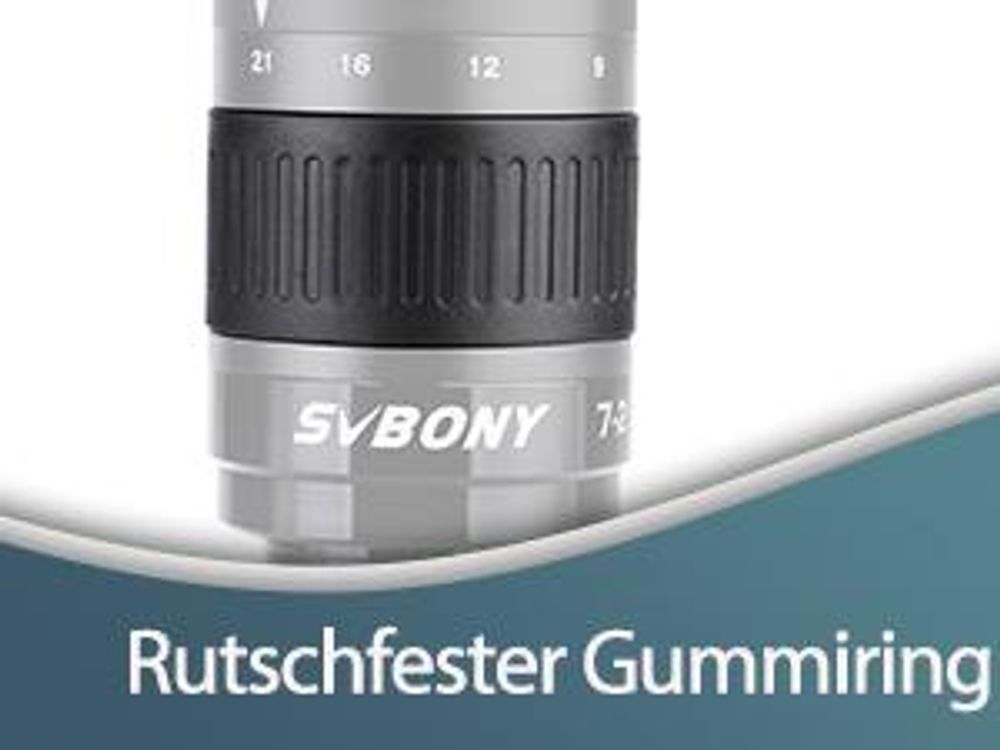 Svbony SV135 Teleskop Okulare Zoom, 1.25 Zoll 7-21mm Zoomokular mit FMC Green Film, Teleskopzubehör Planetenokular Anfänger für Planet Mond Astronomische Beobachtung