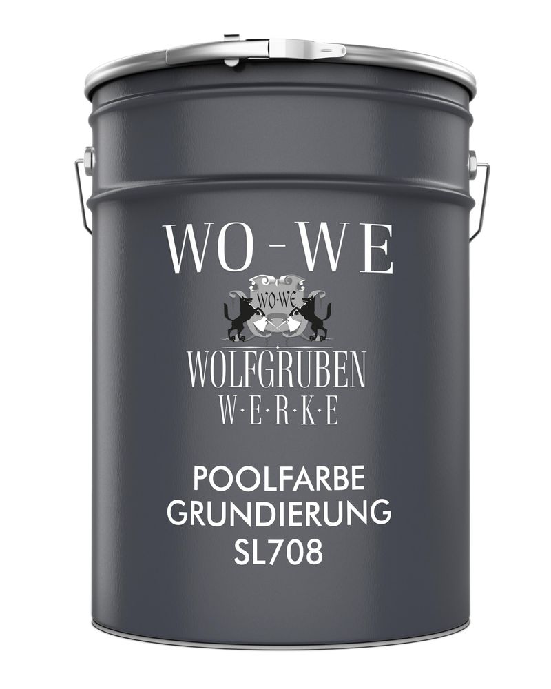 WO-WE Schwimmbadfarbe Grundierung SL708 Spezial Haftgrund für Poolfarbe
