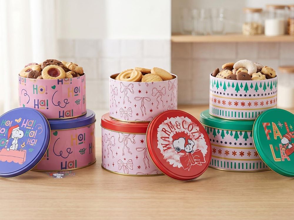 Stilvolle Aufbewahrung für Plätzchen, Gebäck & Weihnachtsleckereien