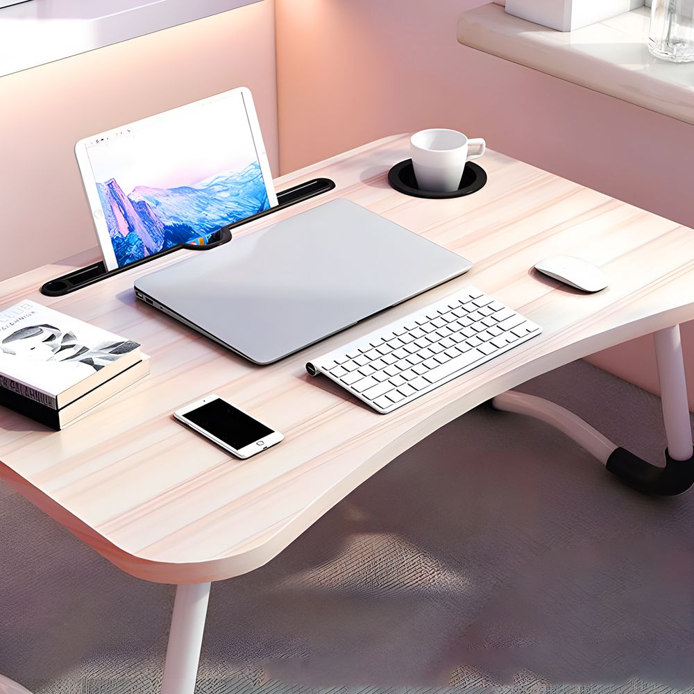 Laptop Tisch Ständer Schreibtisch Laptoptisch Notebooktisch Laptop-Schreibtisch Laptophalter Laptop-Tisch Halterung Holz Retoo