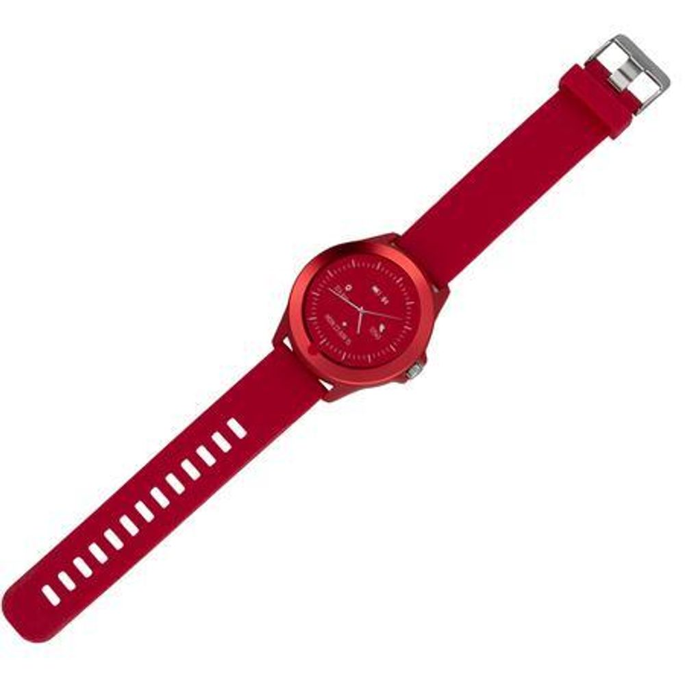 Forever Colorum CW-300 Smartwatch Tracker impermeabile IP68 Multi-Sport Funzione Bluetooth, Notifiche da App, Controllo Musica per Android iOS Magenta