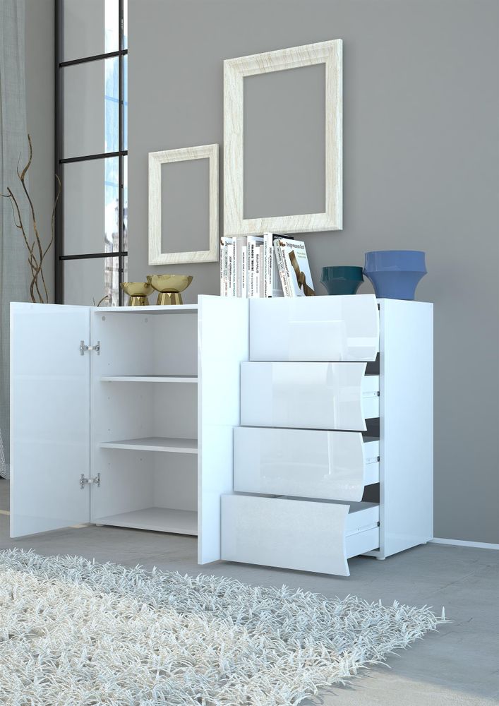 Onda I – Sideboard mit Hochglanz-Fronten und viel Stauraum