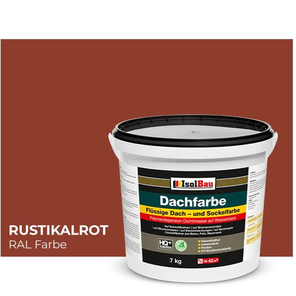 Isolbau Dachfarbe