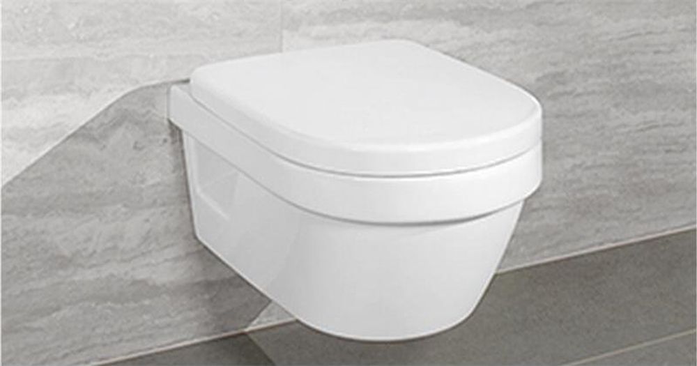 Villeroy & Boch Omnia architectura Tiefsplklosett wasserrandlos Combi-Pack 370x503mm Weiß Alpin ceramicplus - 5684HRR1