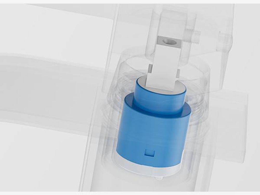 CECIPA MAX Wasserhahn Bad Schwarz,Wasserfall Waschtischarmatur Einhandmischer Armatur Waschbecken mit Auslauf Höhe 85 MM,Wassersparend, Energiesparend