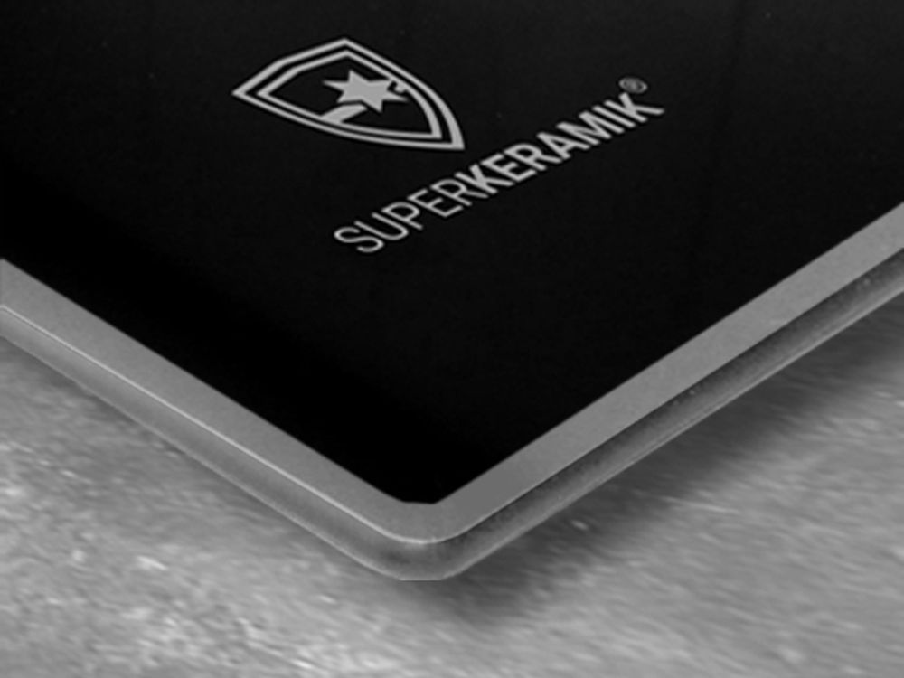 SUPERKERAMIK Glaskeramik des autarken Induktionskochfeldes IH87705AL