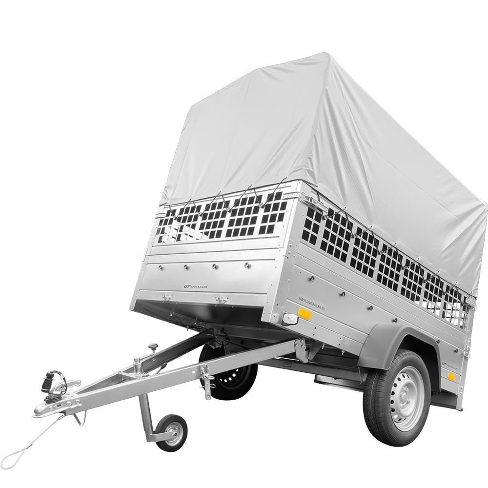 Anhänger Führerschein B Garden Trailer 200 KIPP 200x106 cm 750 kg mit Laubgitteraufsatz